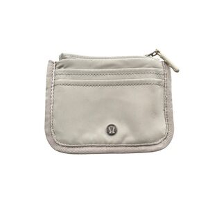 Lululemon Gray Zippered Pouch